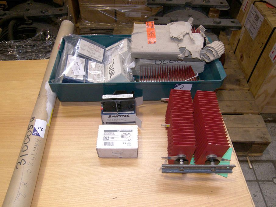 Qty airport equipment spares (packaged & unused) -...