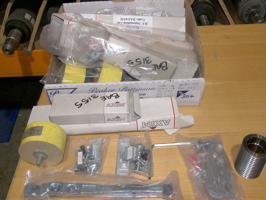 Qty airport equipment spares (packaged & unused) -...