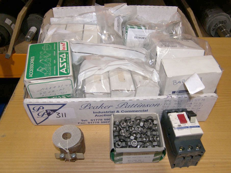 Qty airport equipment spares (packaged & unused) -...