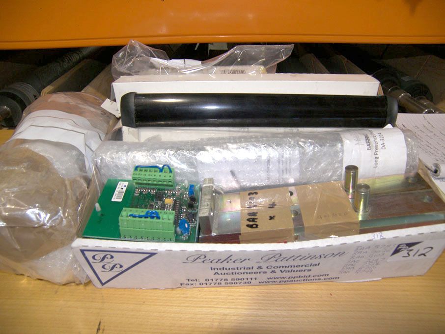 Qty airport equipment spares (packaged & unused) -...