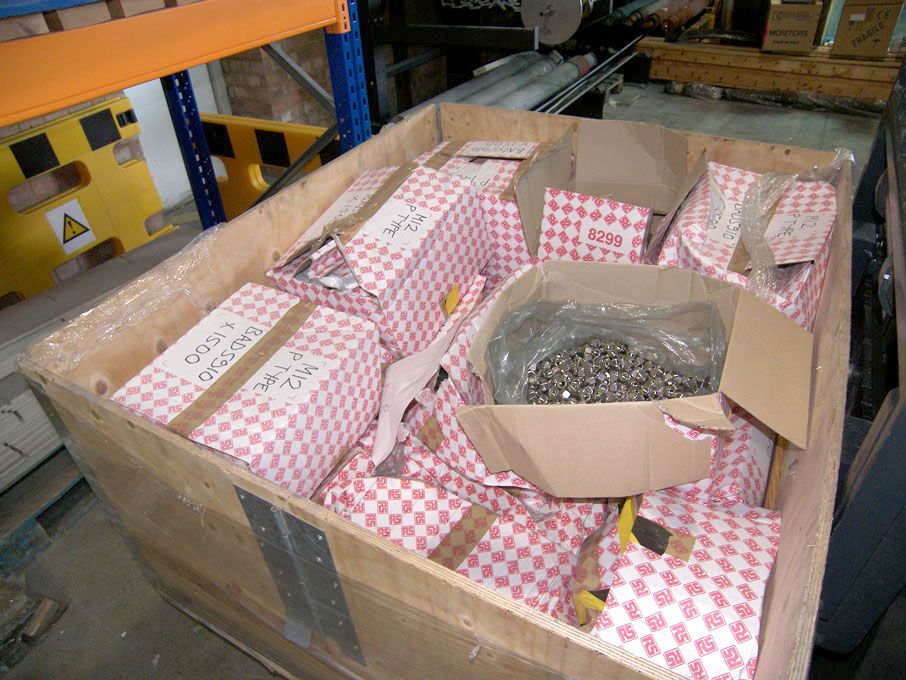 Stainless steel nuts (packaged & unused)