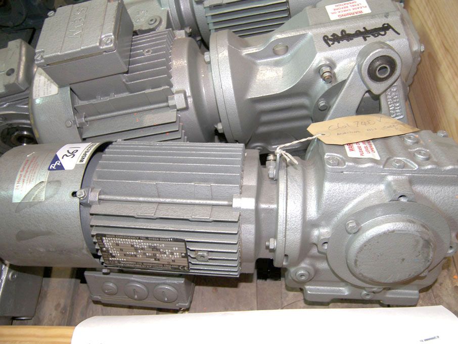 SEW Eurodrive motor 1.1kW, 223rpm (unused)