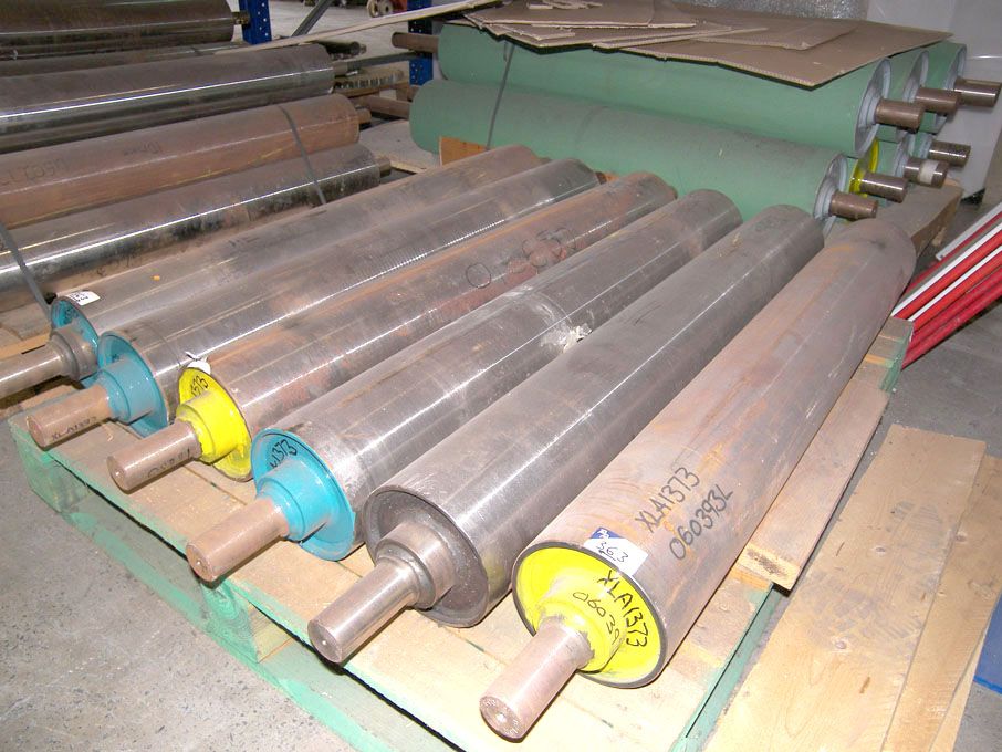 6x motor rollers 1140mm long (unused)