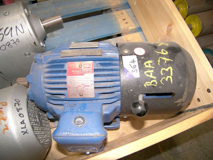 Brook & Crompton motor B 958157, 3kW, 140rpm (unus...