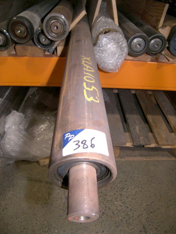 Metal roller, 80mm dia, 1220mm long (unused)