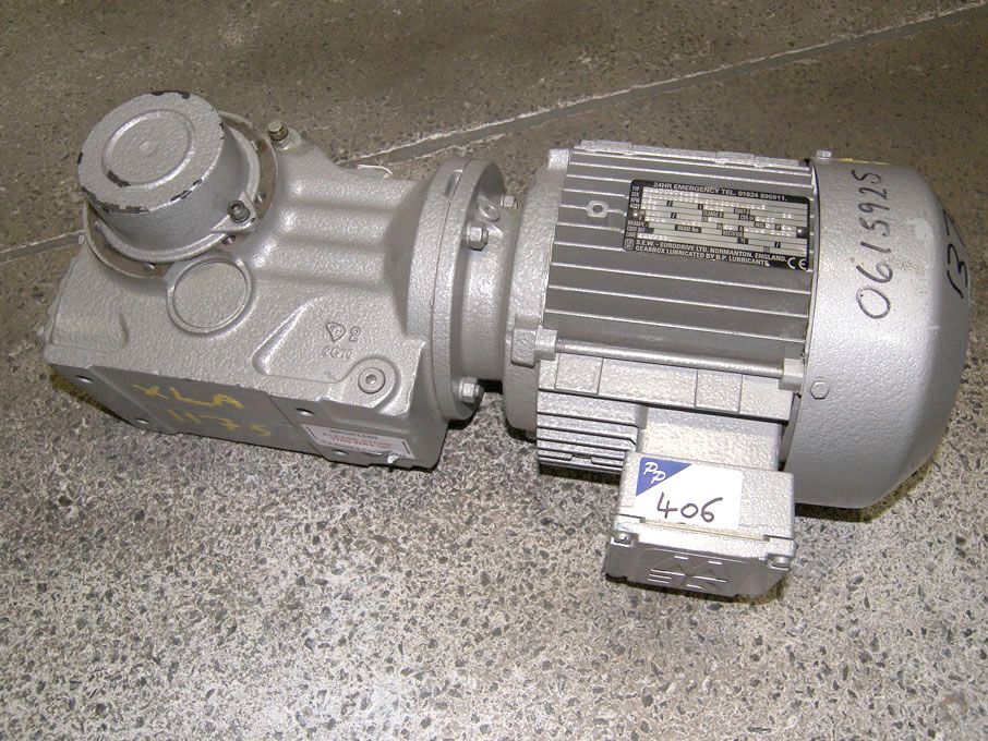 SEW Eurodrive motor, 1.1kW, 154rpm (unused)