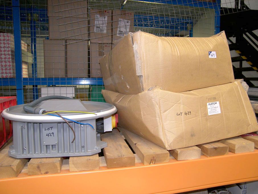 Qty airport equipment spares (packaged & unused) -...