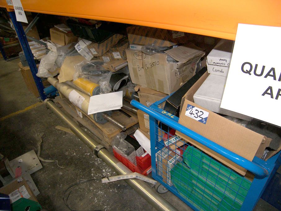 Qty airport equipment spares inc: Siemens, Modicon...