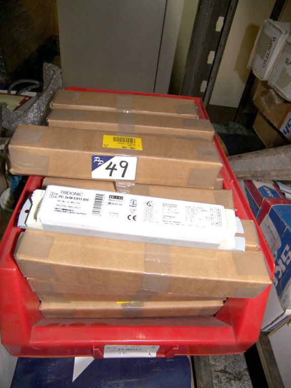 Qty airport equipment spares (packaged & unused) -...