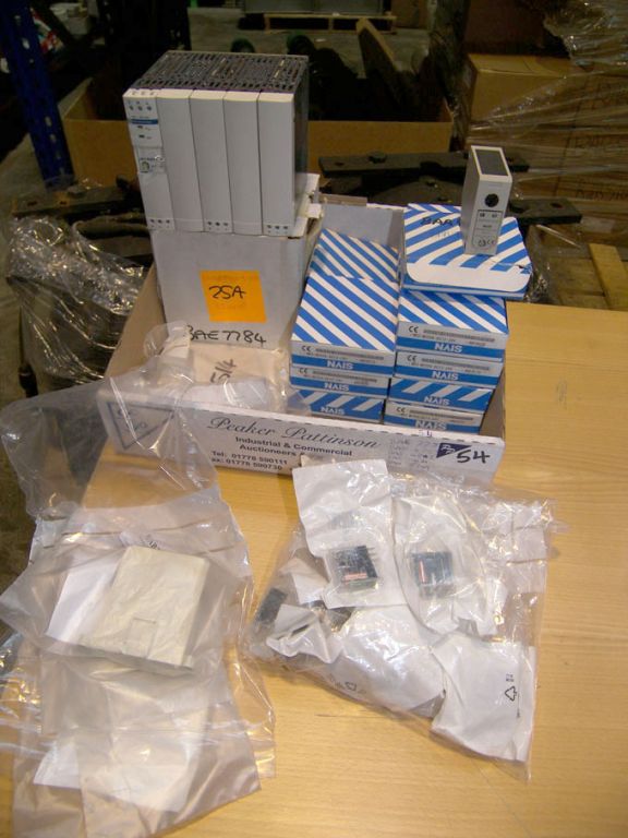 Qty airport equipment spares (packaged & unused) -...