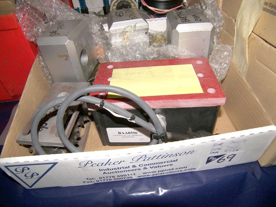Qty airport equipment spares (packaged & unused)