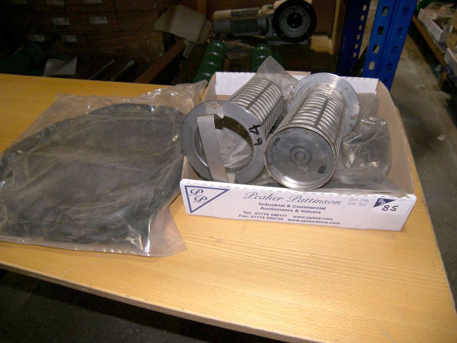 Qty airport equipment spares (packaged & unused) -...