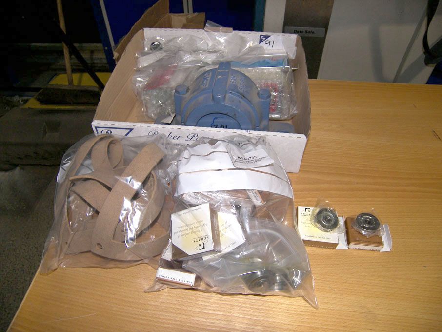 Qty airport equipment spares (packaged & unused) -...