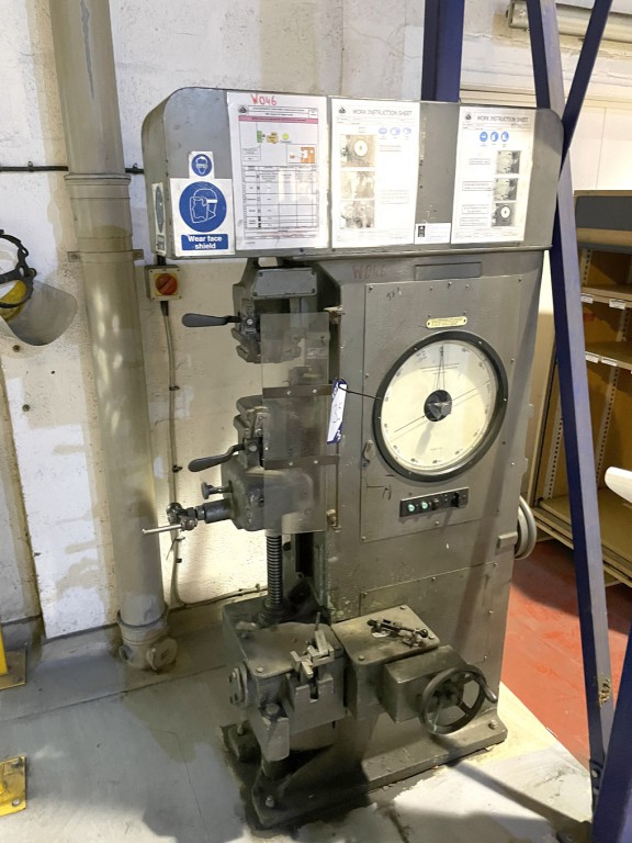 Denison T42 floor type tensile tester (calibrated...