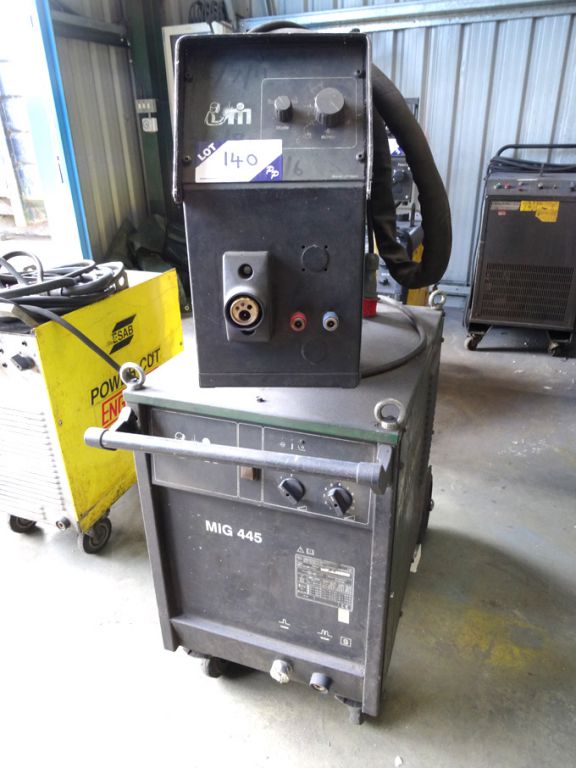 Migatronic Mig445 mig welder, 445A with wire feed...