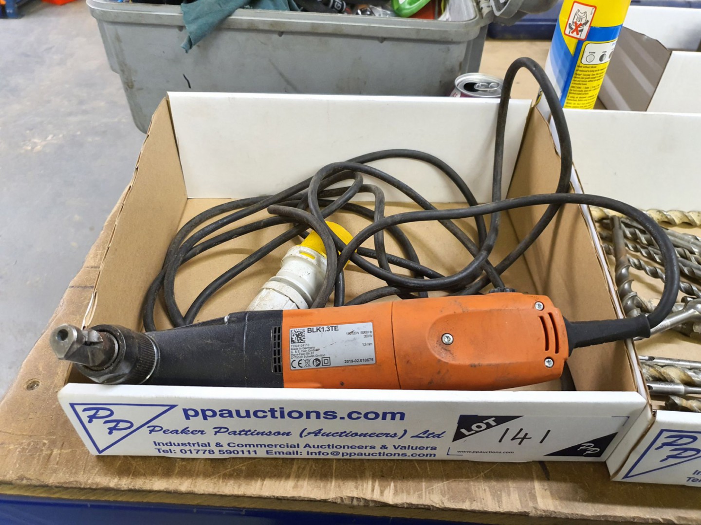 Fein BLK1.3TE 110v notcher / punch