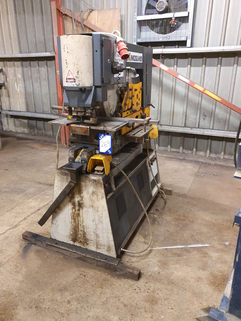 Kingsland Multi 70 hydraulic metal worker with too...