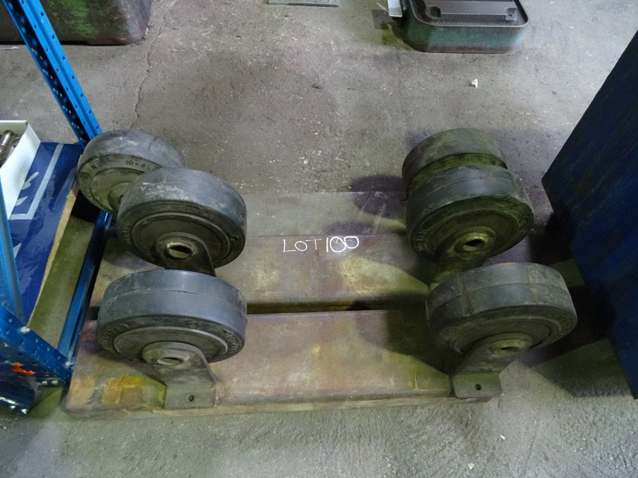 Pair 250mm dia welding rotators & similar welding...