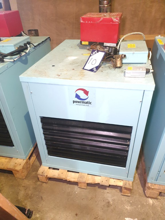 Powrmatic OUH30/F/1 30kW oil factory heater (2017)...