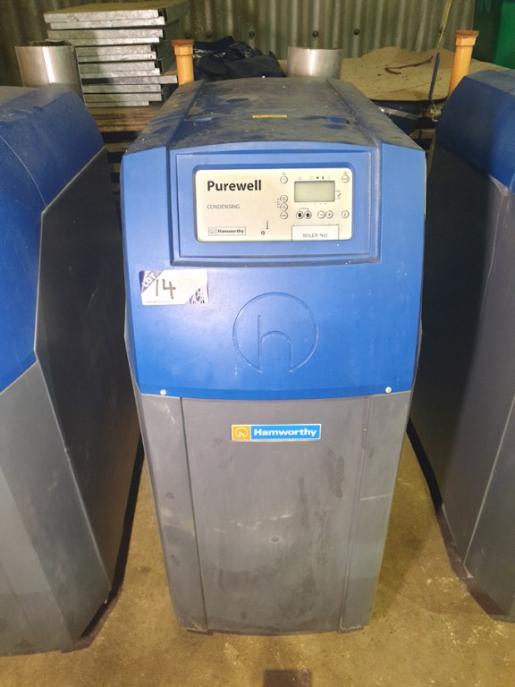 Hamworthy Purewell Variheat 180 gas fired condensi...