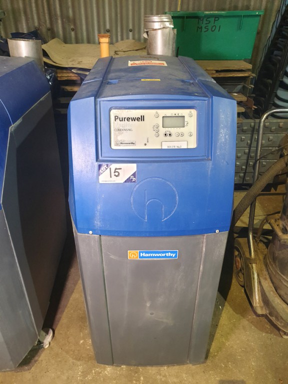 Hamworthy Purewell Variheat 180 gas fired condensi...