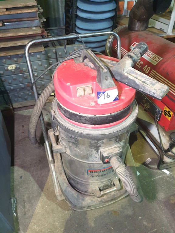 Portotecnica Mirage 1629 mobile industrial vacuum,...