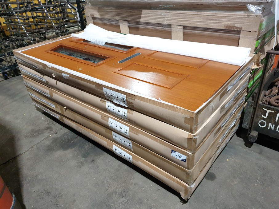 5x Gleneagles left hand security doors, 2030x925mm...