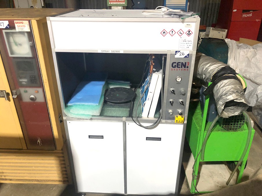 Gen 3 Systems SB2900 MKIII spray coating system, m...