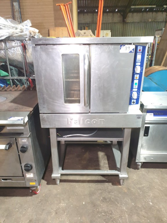 Falcon E7204 stainless steel double door gas oven...