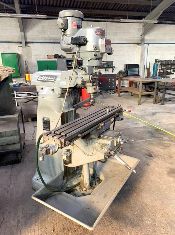 Bridgeport Series 1 2HP turret milling machine, 48...