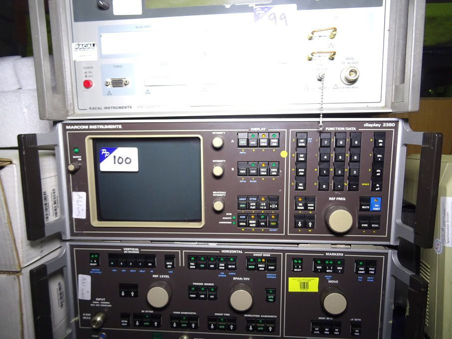 Marconi 2382 spectrum analyser, 100Hz - 400MHz wit...