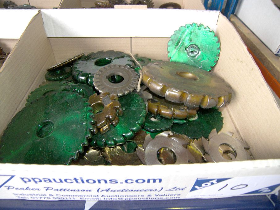 Qty HSS convex cutters to 150mm approx - Equipment...