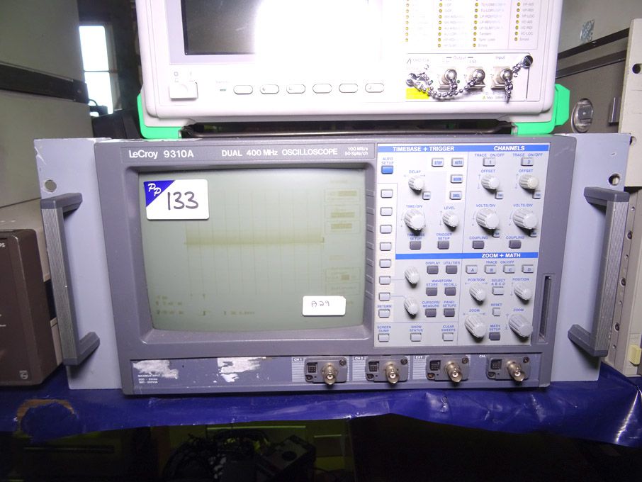 Lecroy 9310A dual oscilloscope, 400MHz, 100MS/S, 5...