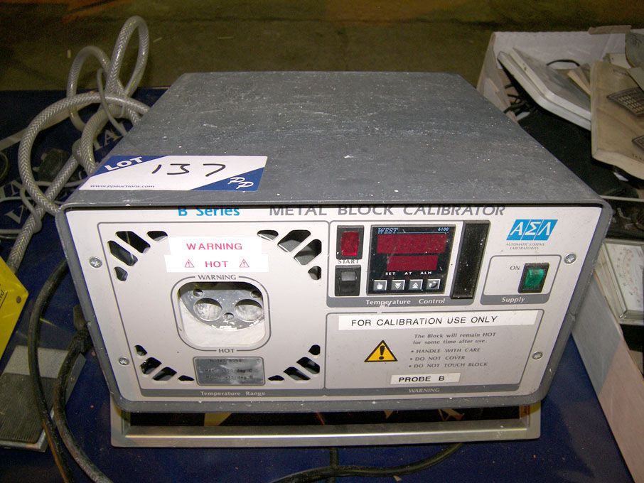 ASA B series metal block calibrator - Equipment lo...