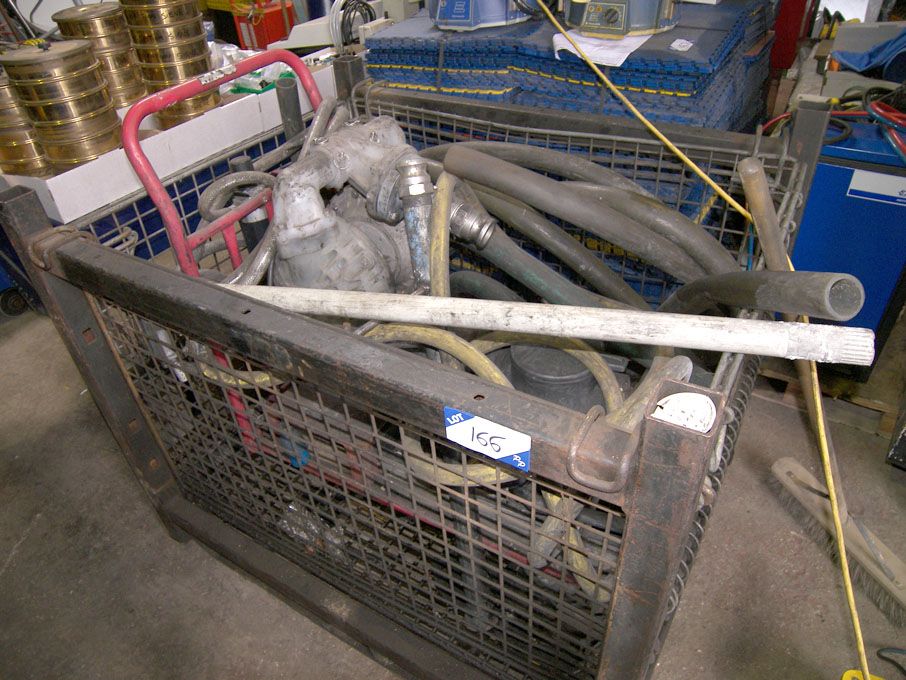 Versa Matic diaphragm pump in stillage - Equipment...