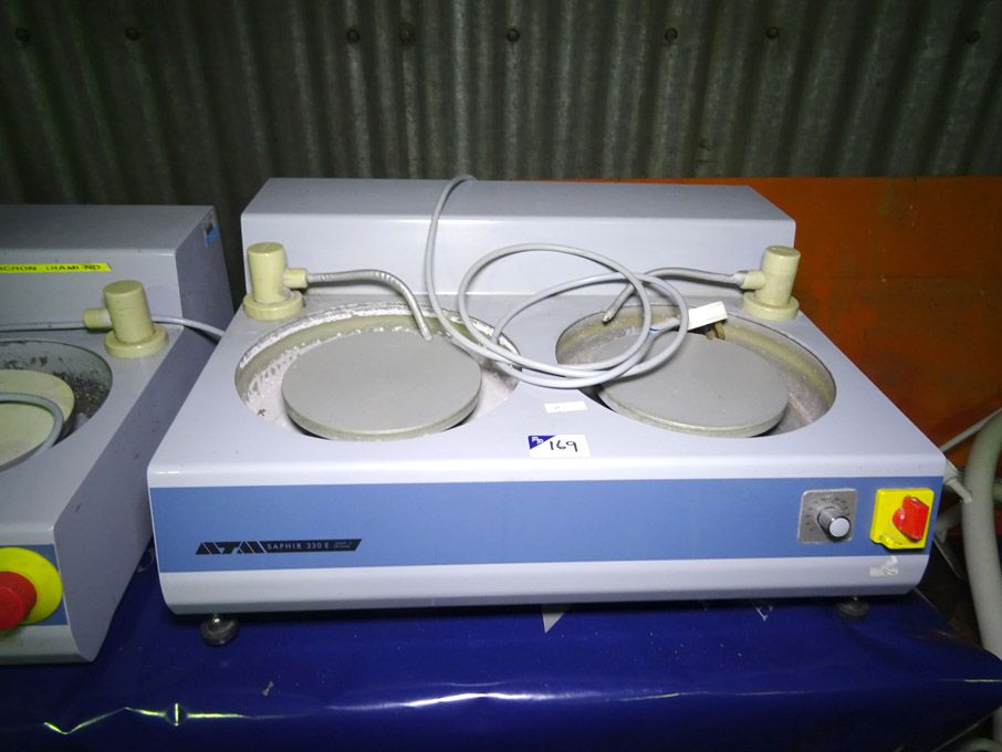 ATA Saphir 330E double wheel grinder / polisher -...