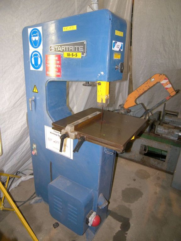 Startrite 18-5-5 vertical bandsaw, 460mm throat, 4...