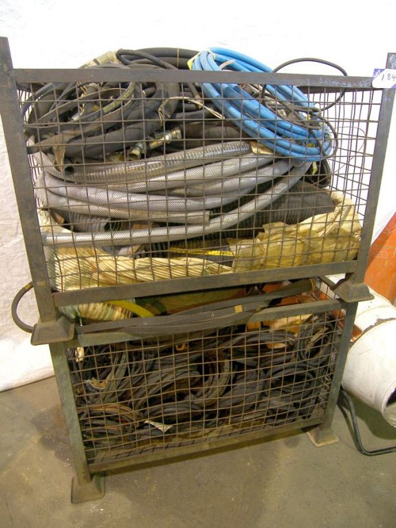 Qty various Vee belts, hoses, tubing etc in 2 stil...