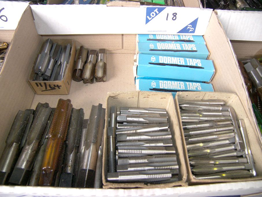 Qty HSS metric taps (unused) - Equipment located a...