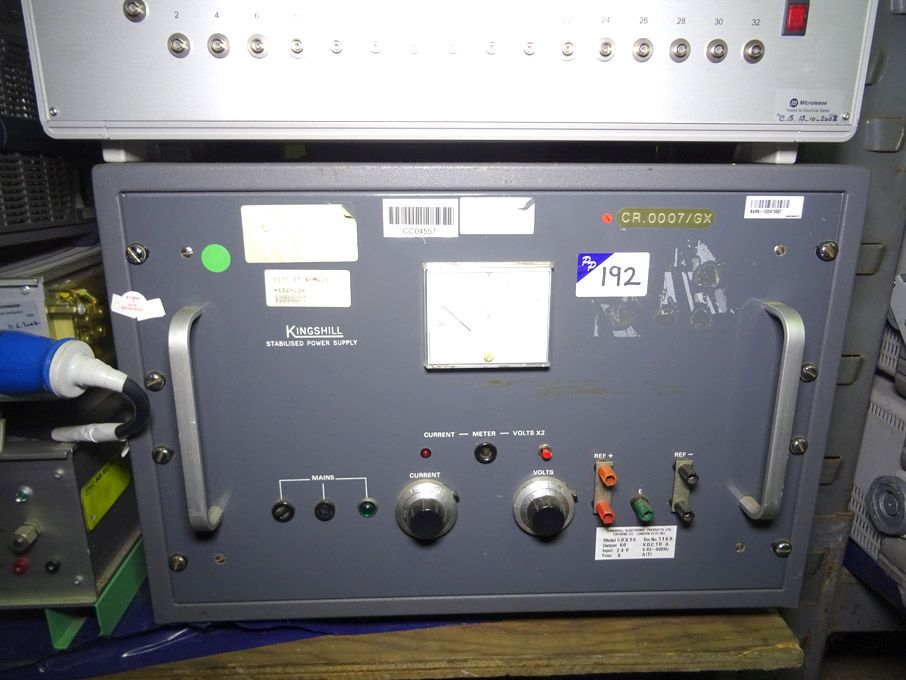Kingshill 60X10stabilised power supply - lot locat...
