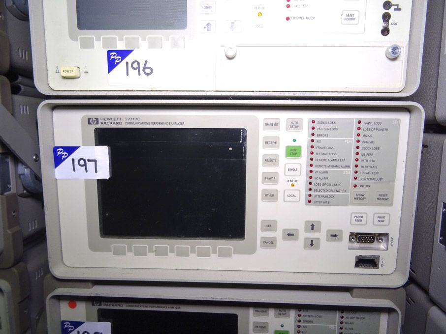 HP 37717C communications performance analyser - lo...