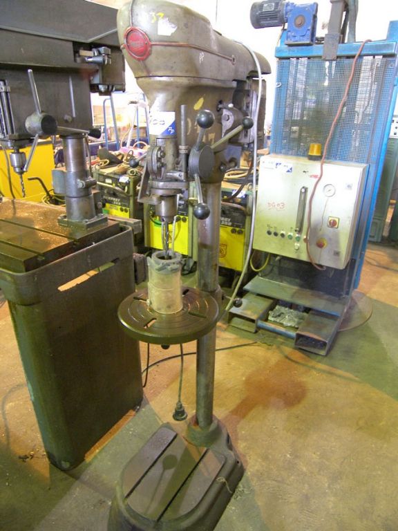 Kerry single spindle pillar drill, 280mm dia RF ta...