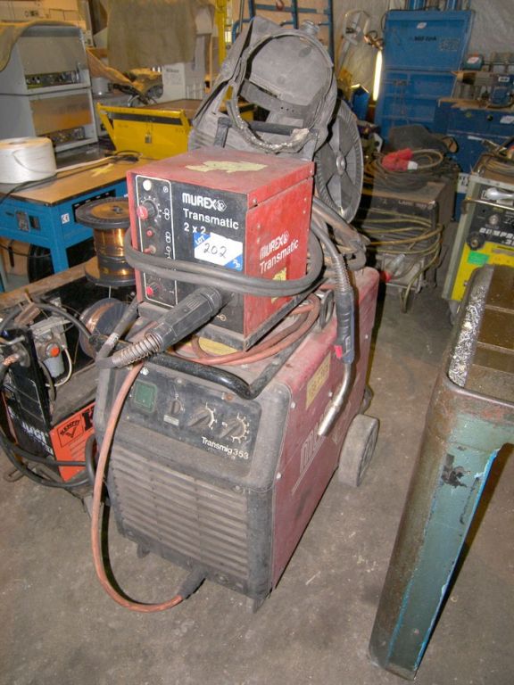Murex Transmig 353 mig welder with Murex Transmati...