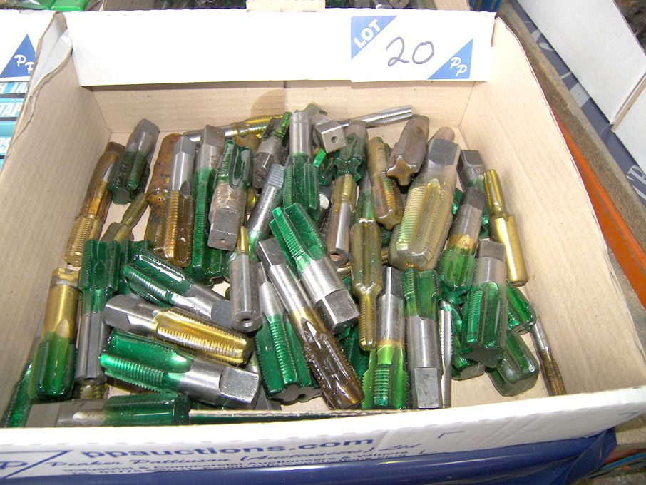 Qty various HSS taps (unused) - Equipment located...