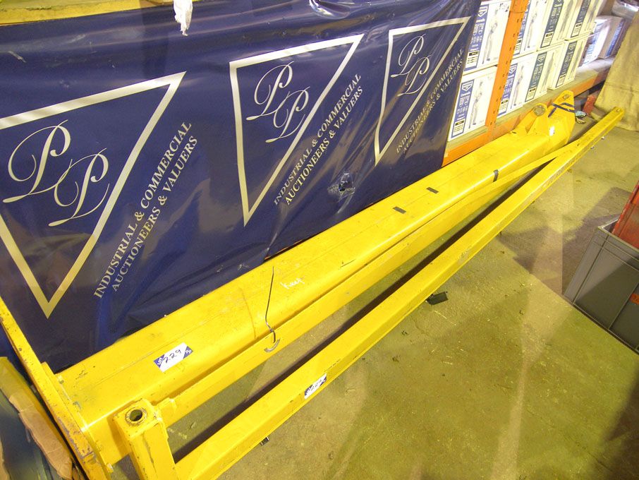 Turbo Vacumentation floor mounted swing jib, 12ft...
