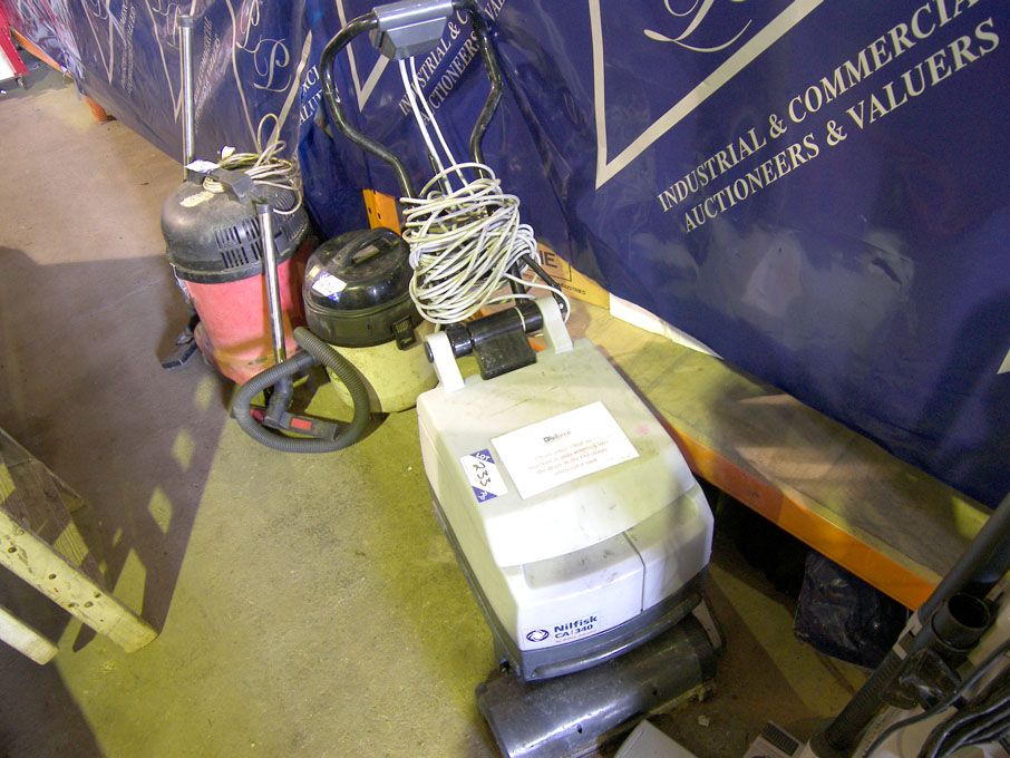 Nilfisk Ca340 industrial hoover, 240v - Equipment...