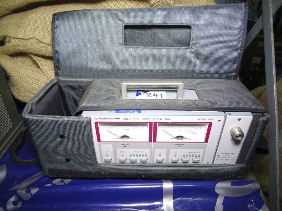 Rohde & Schwarz 828.6017.02 directional power mete...