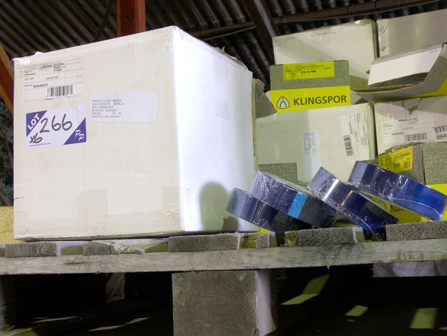 6 boxes (28 rolls per box) Aerovac flash tape, 30m...