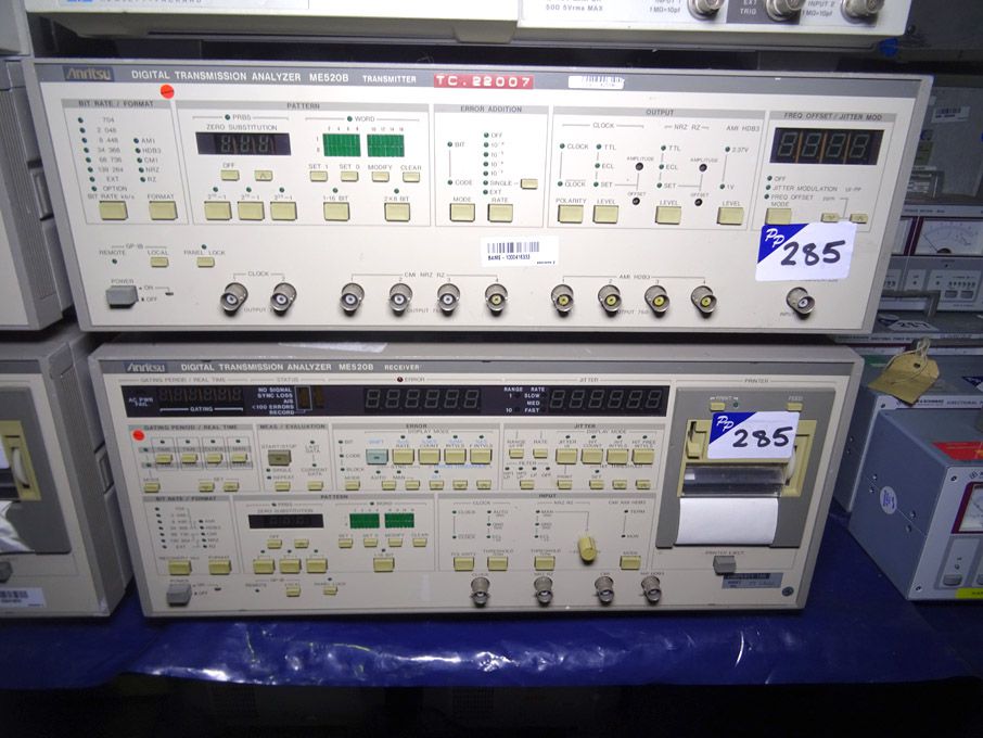 Anritsu ME 520B digital transmission analyser, tra...