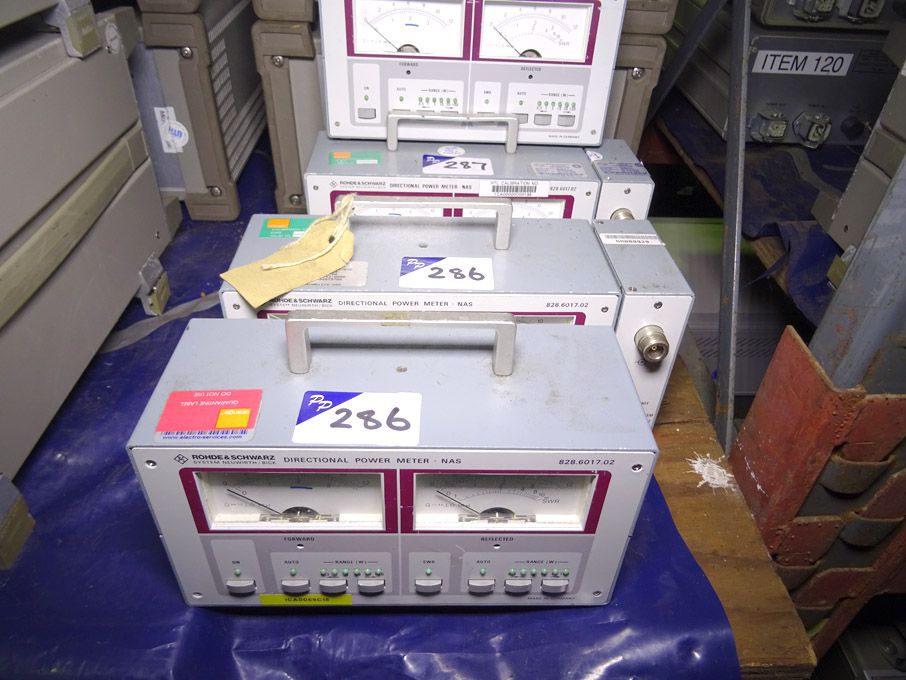 Rohde & Schwarz 828.6017.02 directional power mete...